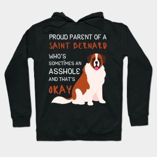 Proud Parents of Saint Bernard Dog Hoodie